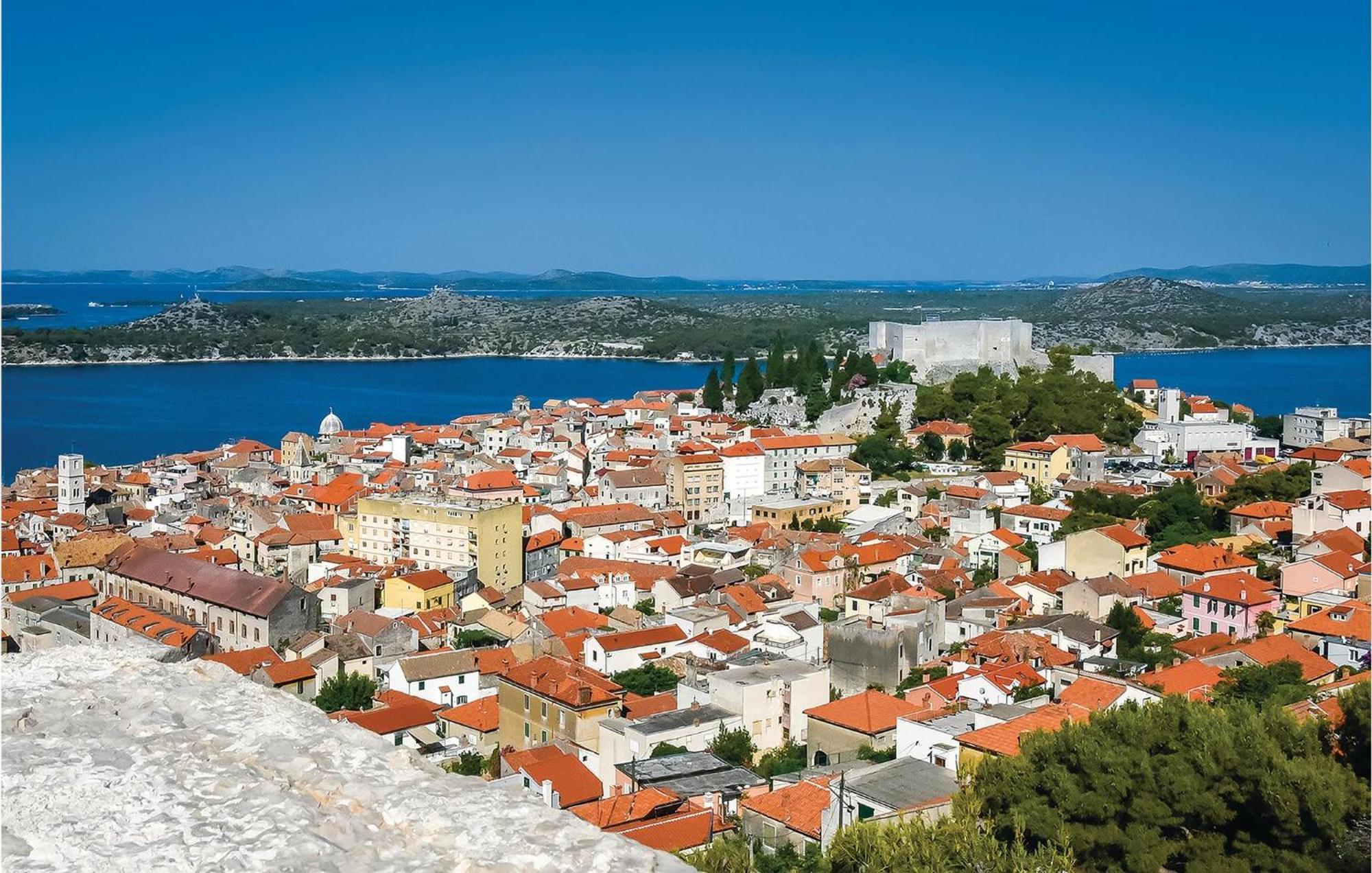Beautiful Home In Sibenik With Kitchen Exterior photo